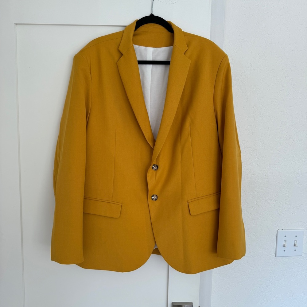 Ushatava mustard suit